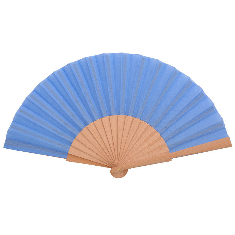 Women handmade fan made of breathable material with elegant design Bowlift