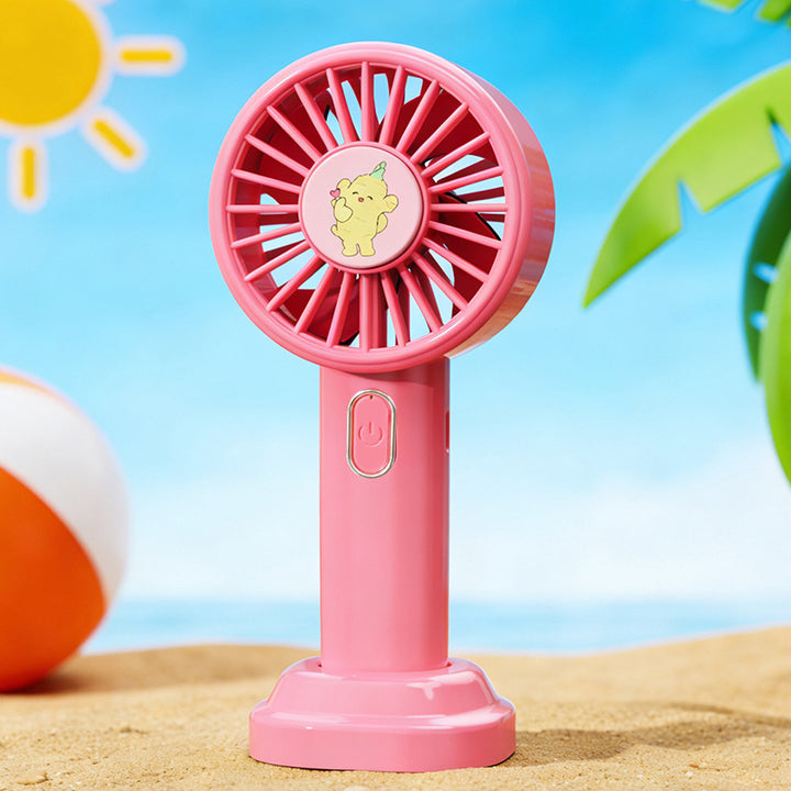 Women's Portable Mini Fan with Creative Design Bowlift
