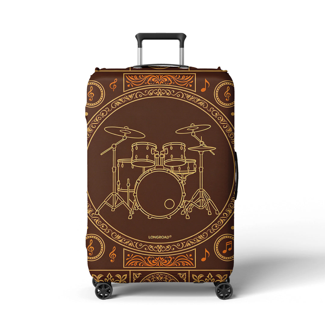 Women's suitcase with unique hand-drawn design Bowlift