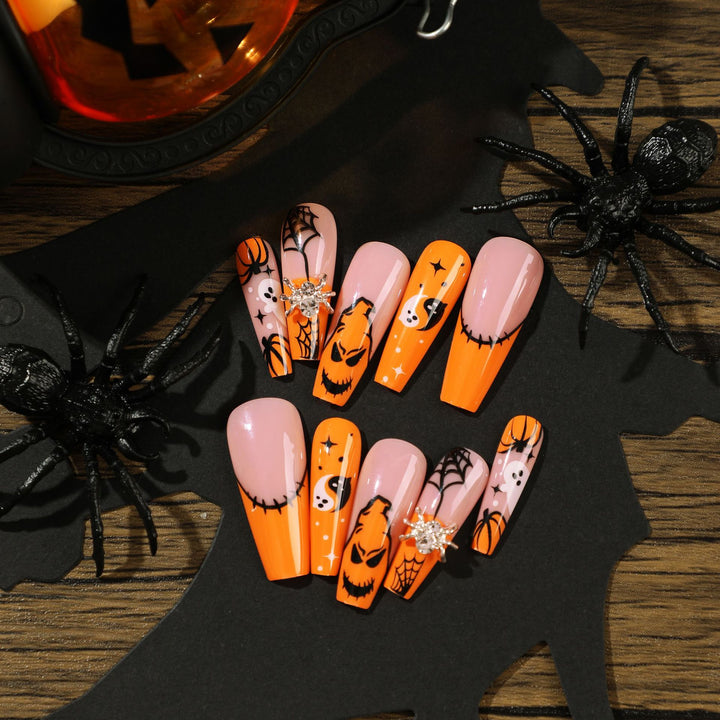 Artificial Halloween Nail Art Bowlift