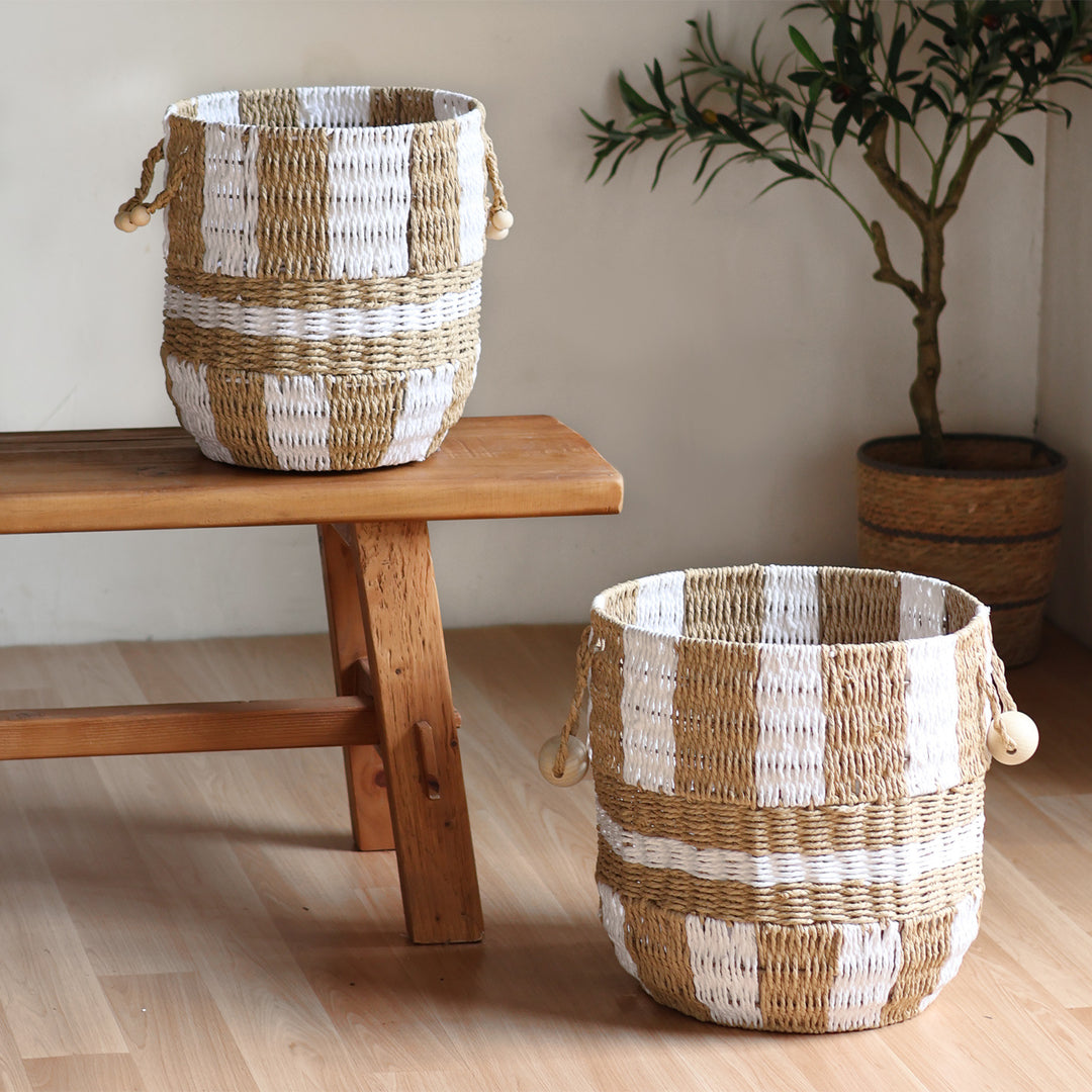 Handcrafted storage basket Bowlift
