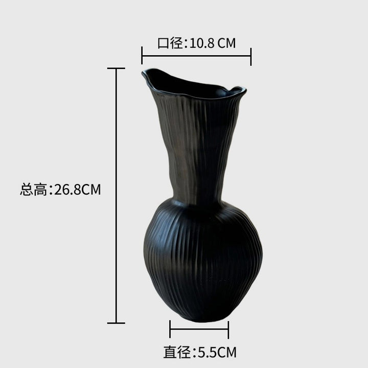 French Ceramic Table Vase