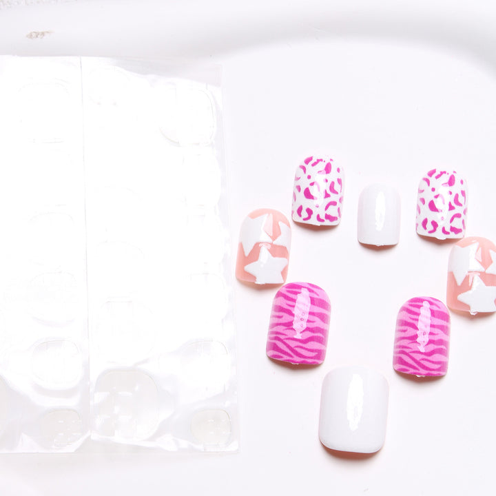 Artistic Themed Press-On Nail Set Bowlift