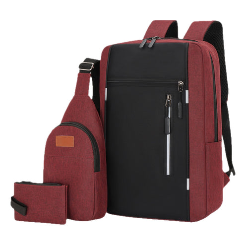 Multi-Functional Tech Backpack with Detachable Sling Bag Bowlift