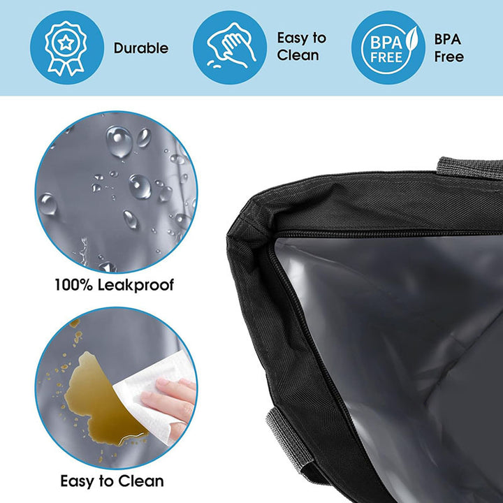 Women's cooling and shopping bag with insulated interior and durable design Bowlift