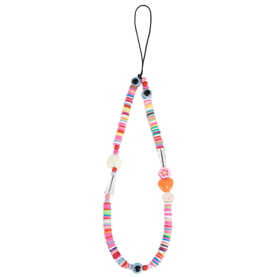 Beaded Smile Face Eyewear Chain Bowlift