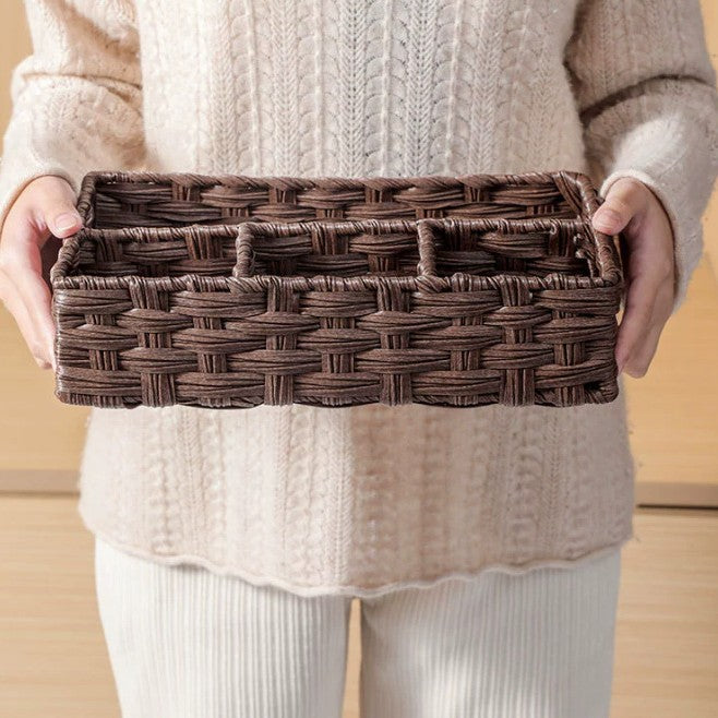 Women's Storage Basket with Compartments Bowlift