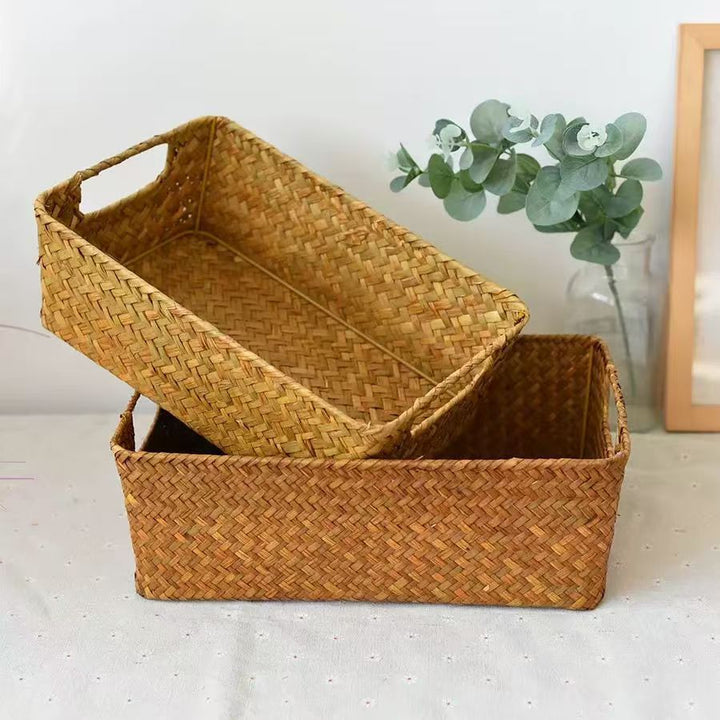 Handwoven Decorative Storage Baskets