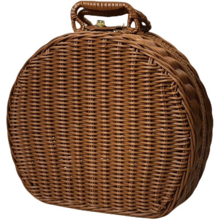 Ladies stylish braided handbag Bowlift