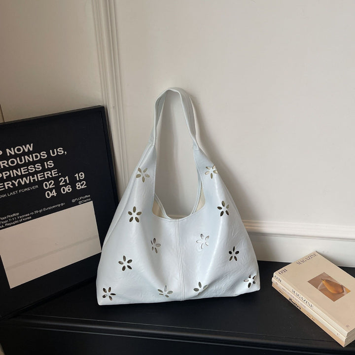 Floral Cut-Out Shoulder Bag Bowlift