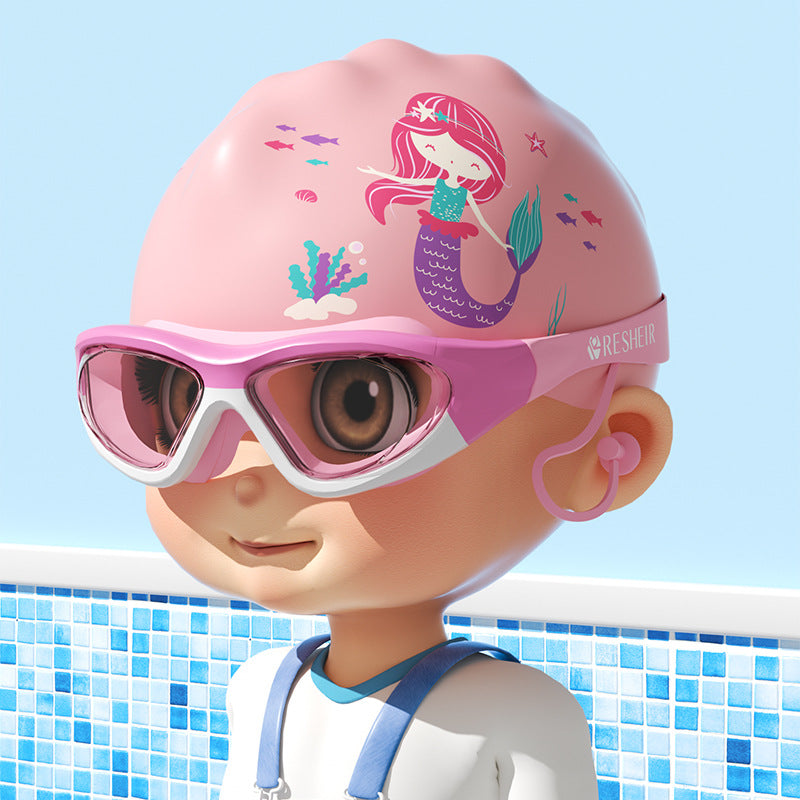 Anti-Fog Swim Goggles with UV Protection Bowlift
