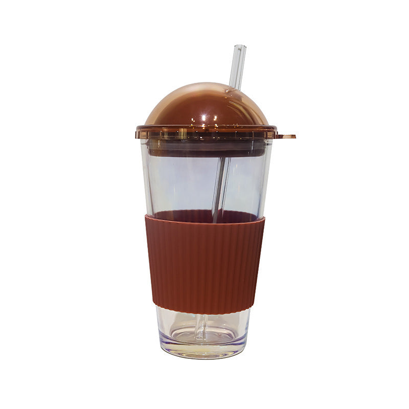 Women's creative and insulated reusable drinking cup with safety lid Bowlift