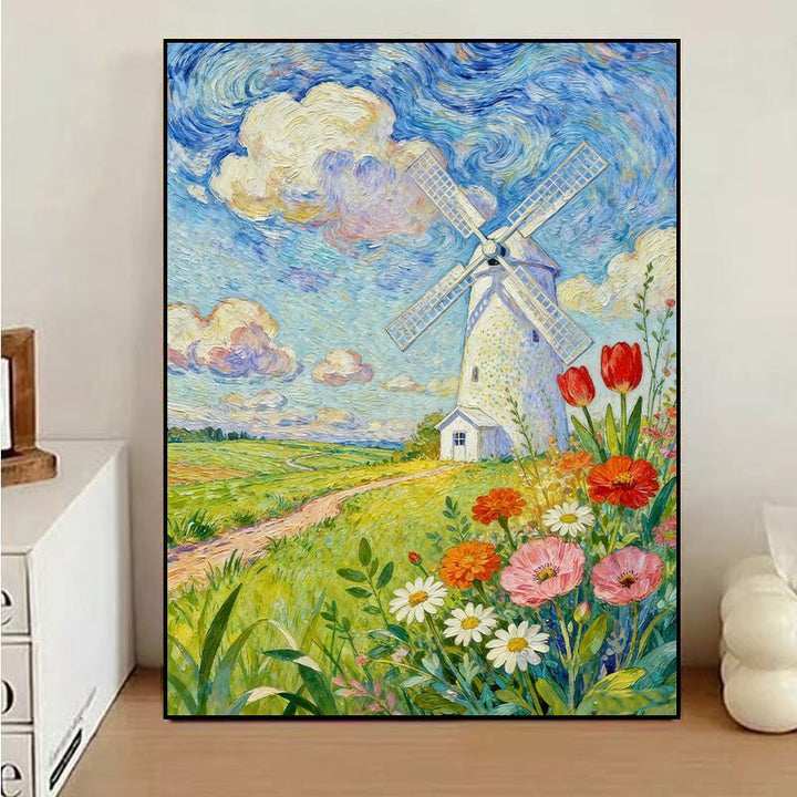 Impressionist Landscape Art Print Bowlift