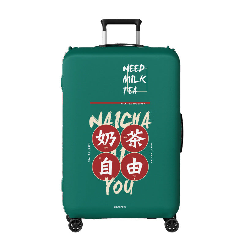Women Suitcase Cover with Floral Patterns Bowlift