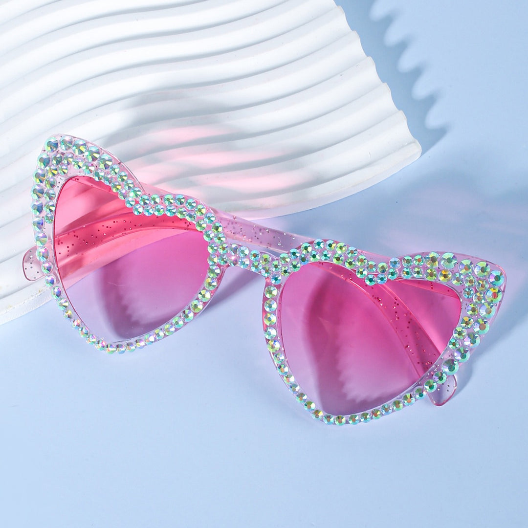Heart-Shaped Bridal Sunglasses Bowlift