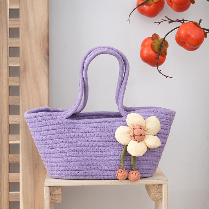 Flower-shaped tote bag Bowlift
