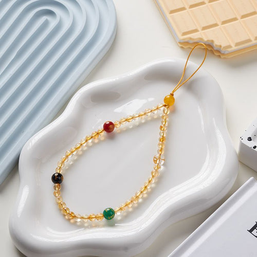 Colorful Beaded Phone Charm Bowlift