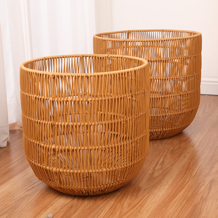 Ladies Braided Basket for Stylish Storage Bowlift