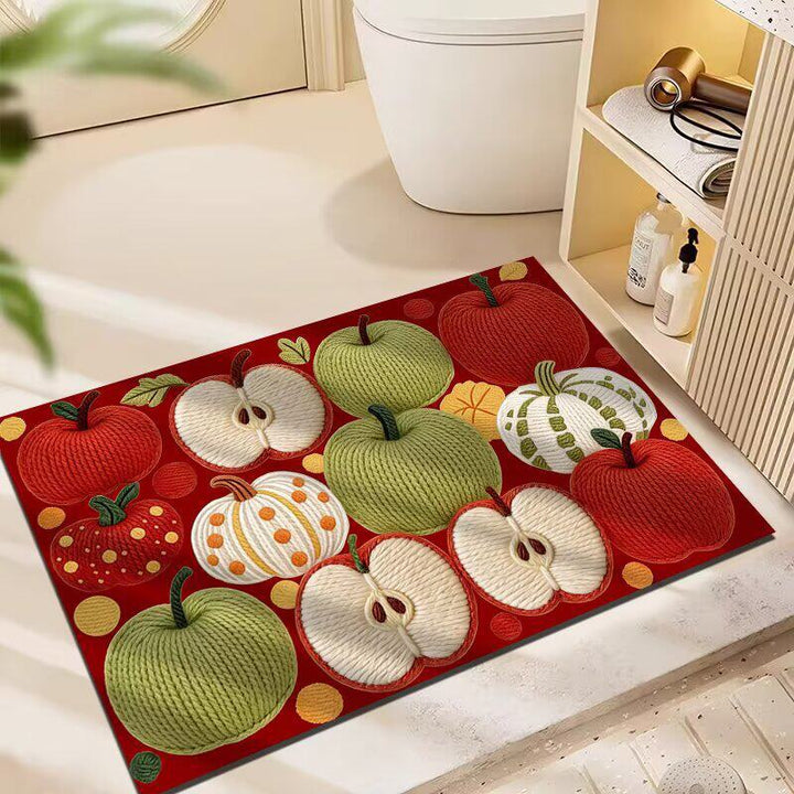 Decorative Fruit-Themed Area Rug Bowlift