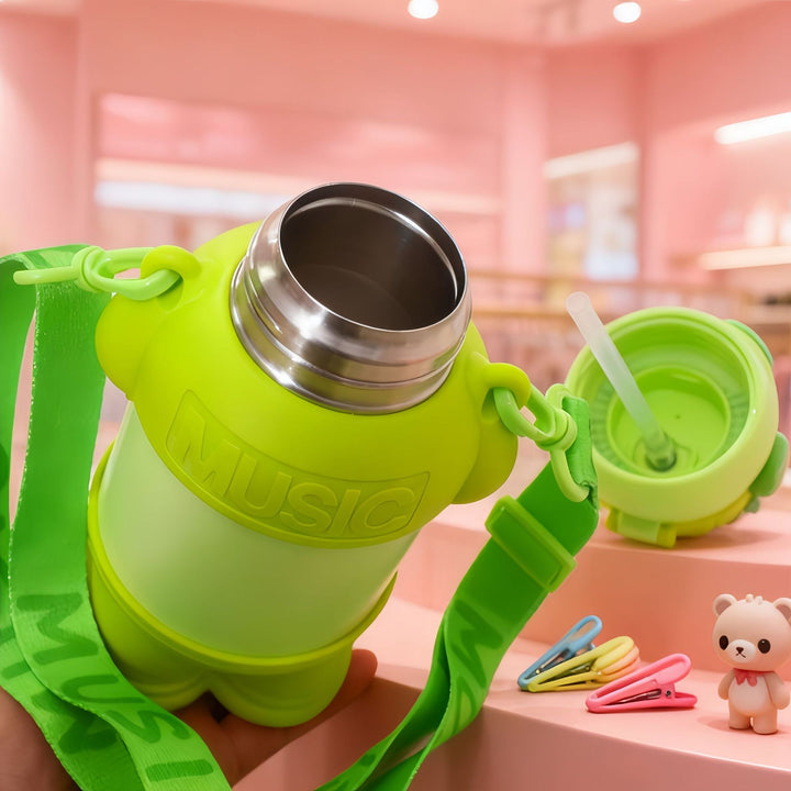 Women's insulated bottle with unique bear design Bowlift