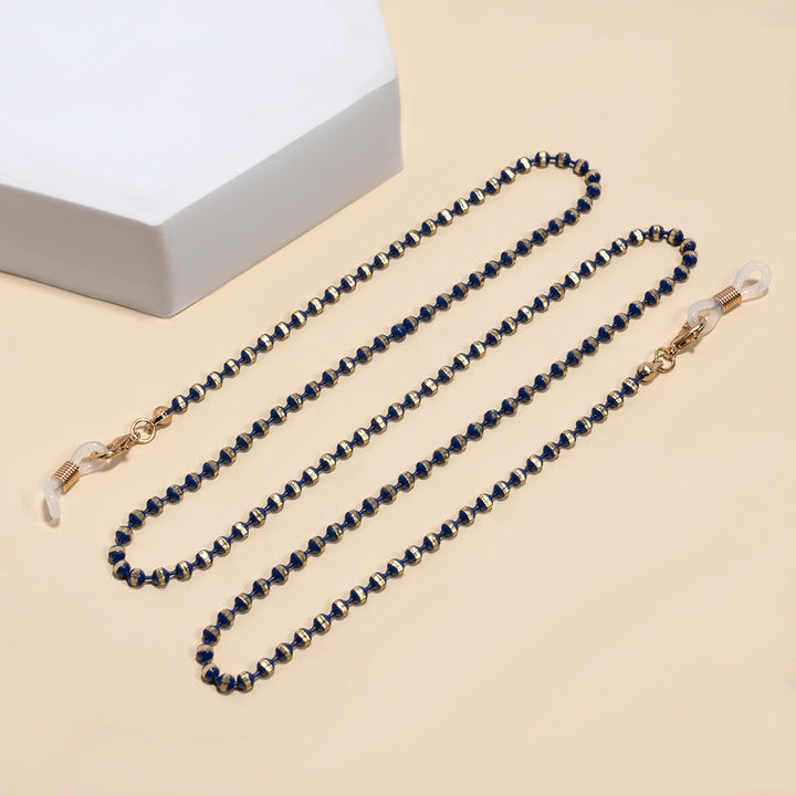 Elegant Beaded Eyewear Holder Chain Bowlift
