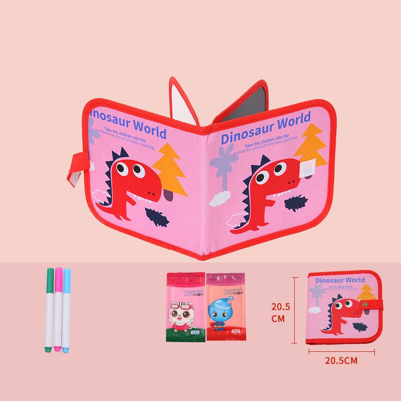 BowLift | Portable Reusable Coloring Book for Kids