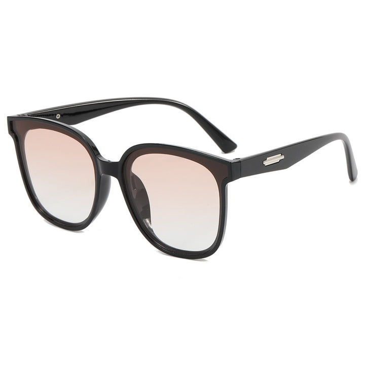Ladies fashionable oversized sunglasses with combined frame Bowlift