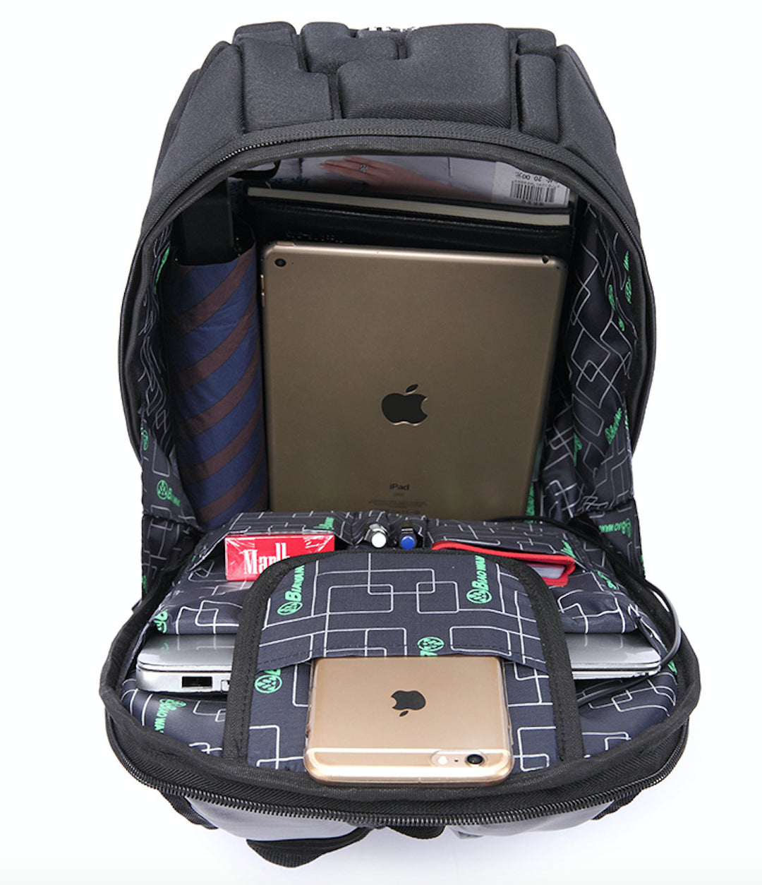 Stylish Textured Backpack Bowlift