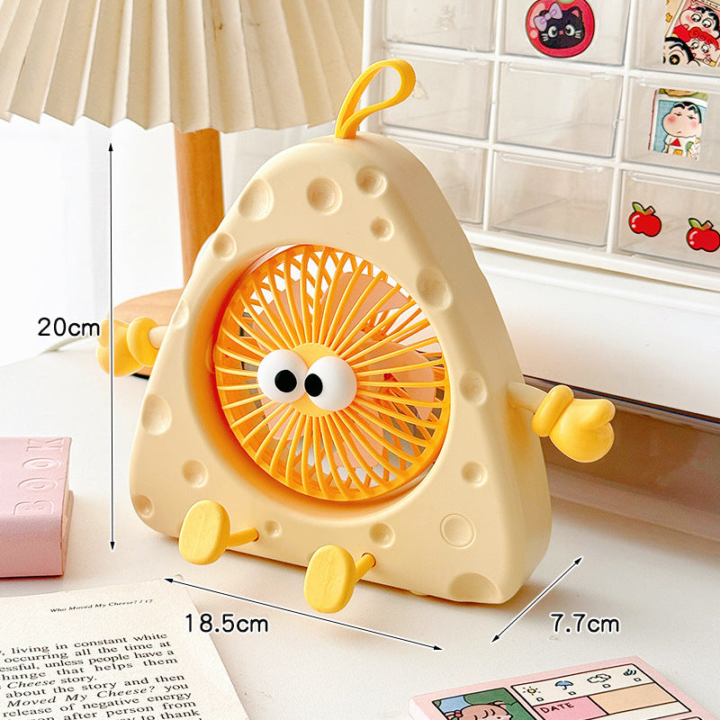 Women's Portable Mini Table Fan in Cute Animal Design Bowlift