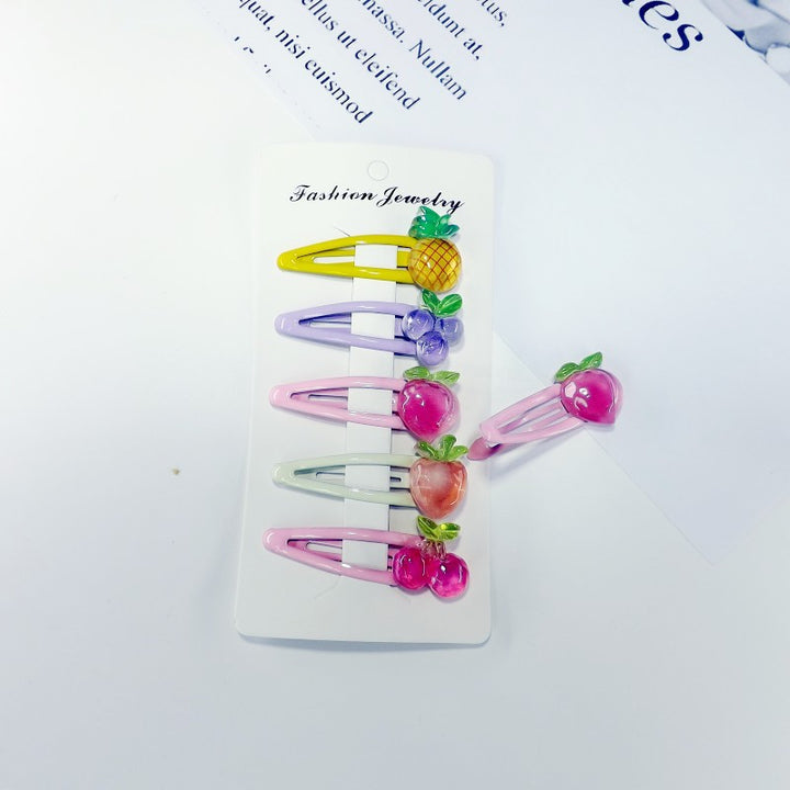 Cute animal motif hair clips Bowlift