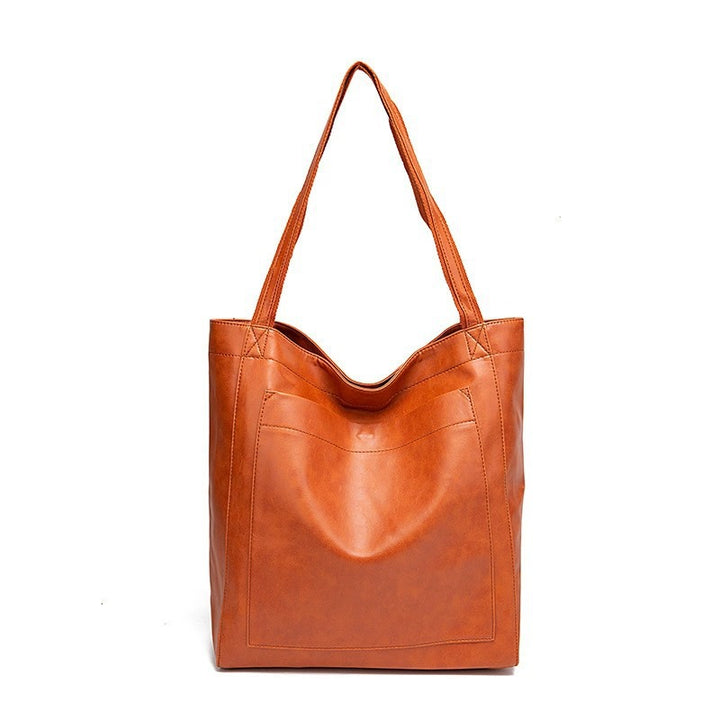 Elegant and Versatile Handbag Made of Artificial Leather Bowlift