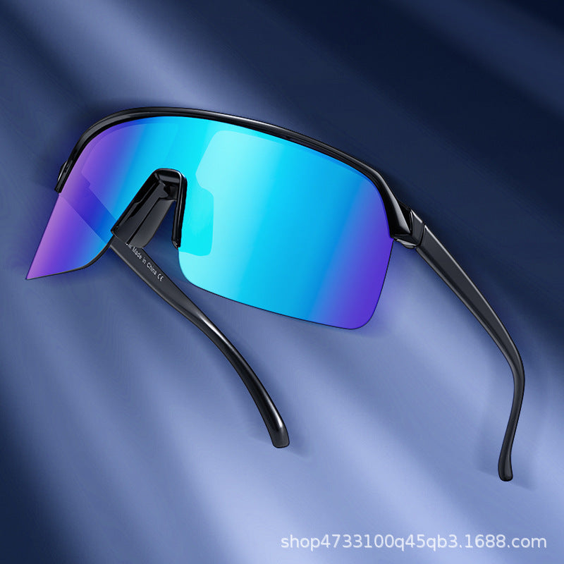 Women Sports Sunglasses with Wide Frame and Integrated UV Protection Bowlift