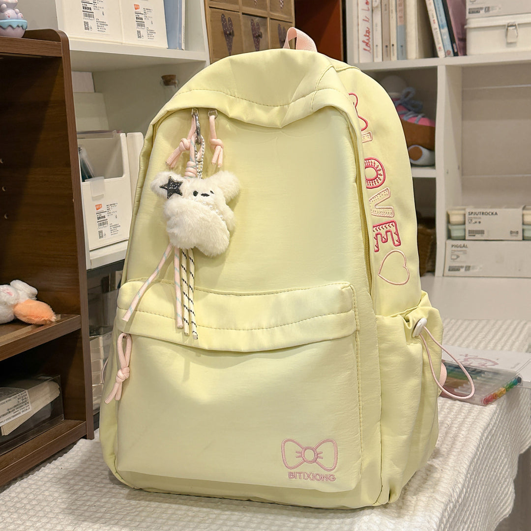 Cute Plush Animal-Themed Backpack