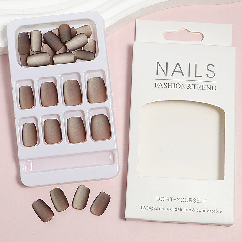 DIY Natural Finish Press-On Nail Tips Bowlift