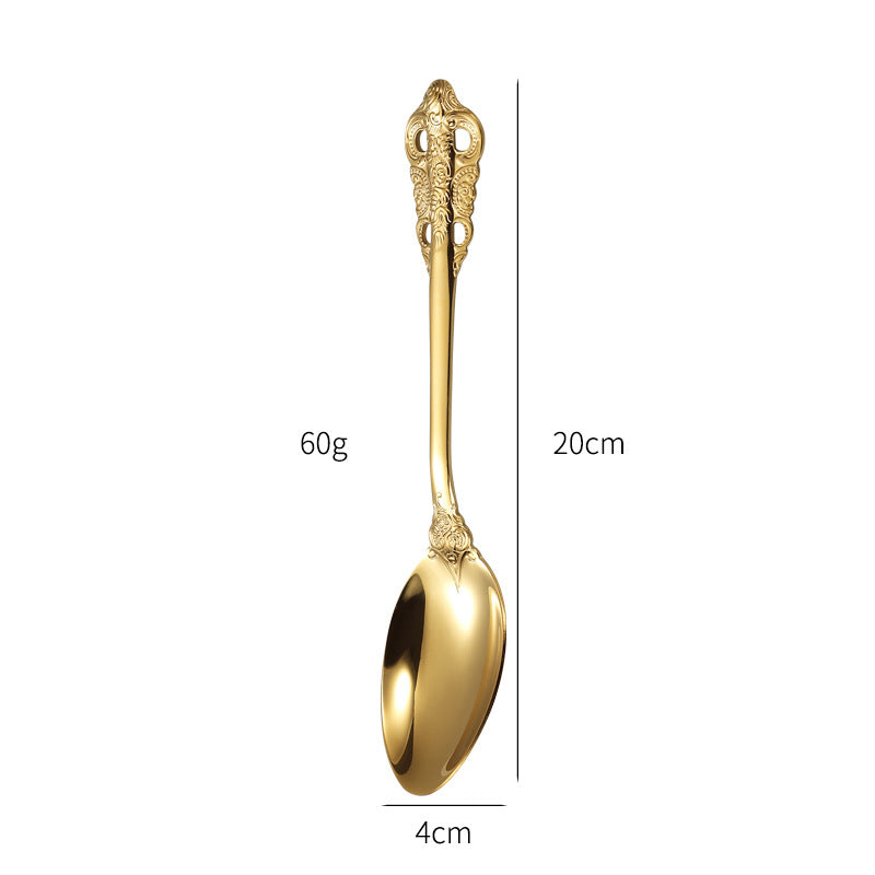 Elegant fish fork with artistic handle design Bowlift