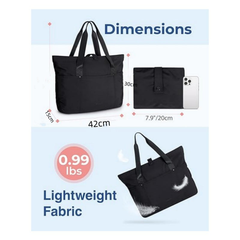 Spacious shoulder bag with removable inner pocket Bowlift