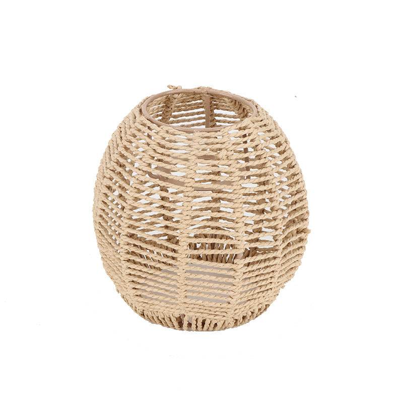 Artful Rattan Table Lamp Shade Bowlift