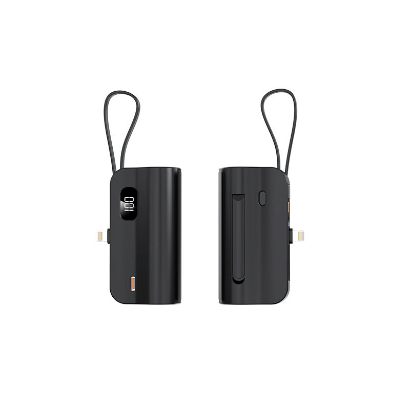Wearable power bank with multifunctional charging concept and digital display Bowlift