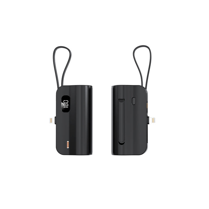 Wearable power bank with multifunctional charging concept and digital display Bowlift