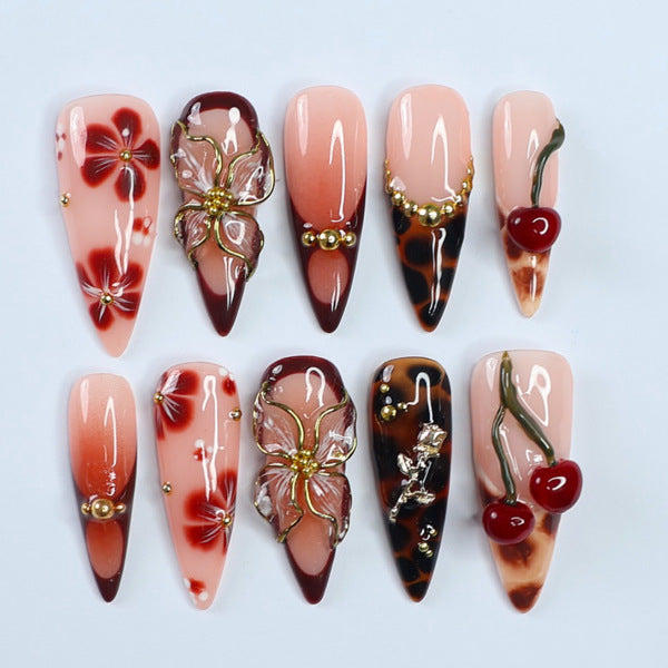 Thematic Artisan Press-On Nail Set Bowlift