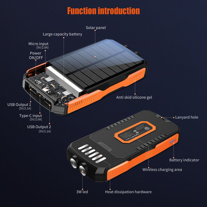 Solar Charger Bowlift