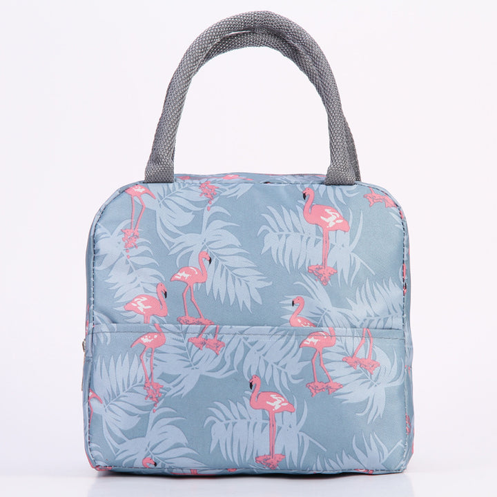 Insulated Flamingo-Themed Lunch Bag Bowlift