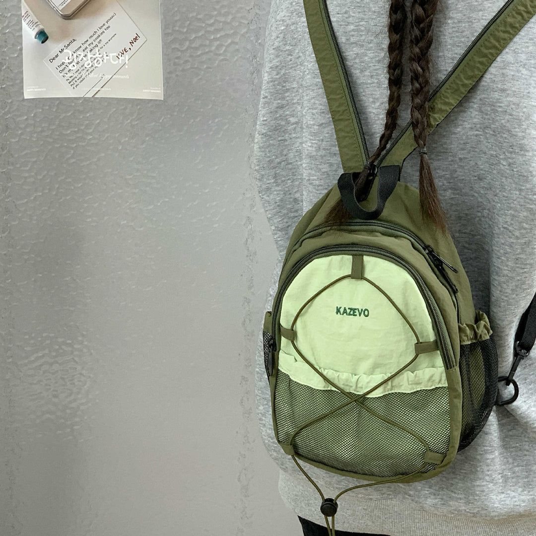 Compact Multi-Pocket Travel Backpack Bowlift