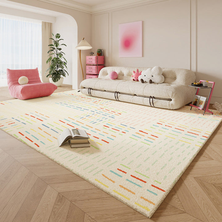 Colorful Dot Pattern Area Rug