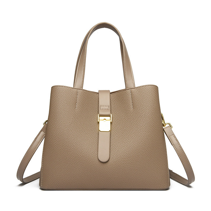 Textured Structured Handbag Bowlift