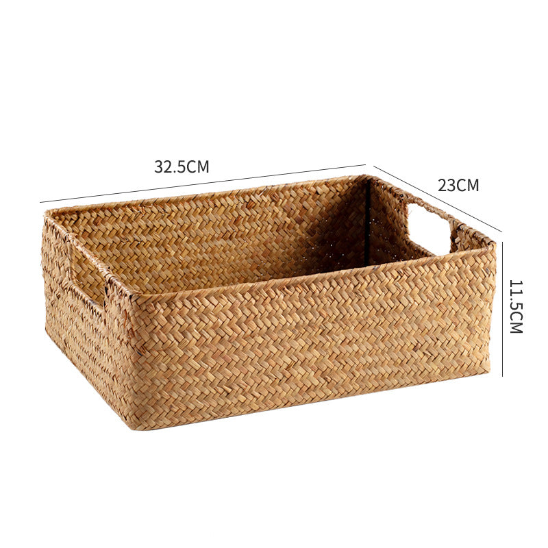 Natural Woven Storage Bin Bowlift