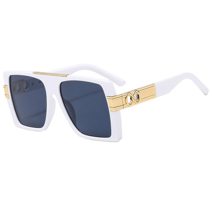 Women's oversized sunglasses with extravagant glitter accents Bowlift
