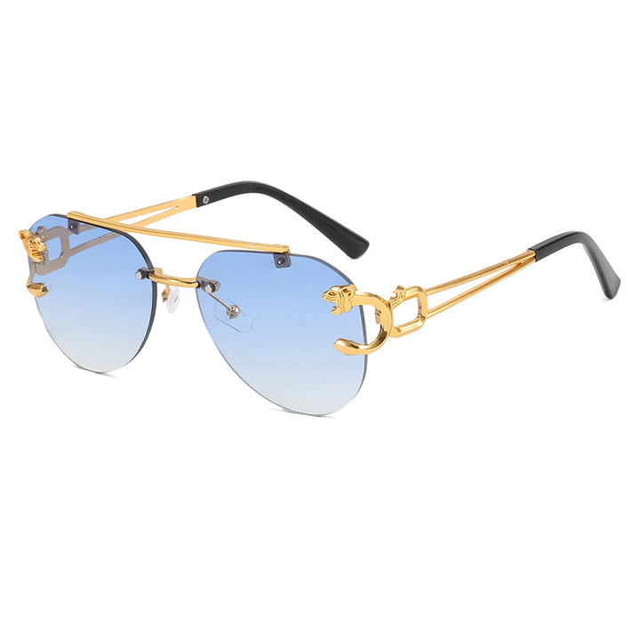 Women's unusual round sunglasses with decorative details Bowlift