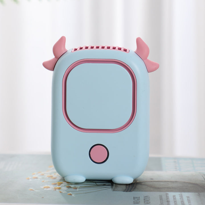 Mini Portable Cow-Shaped USB Fan Bowlift