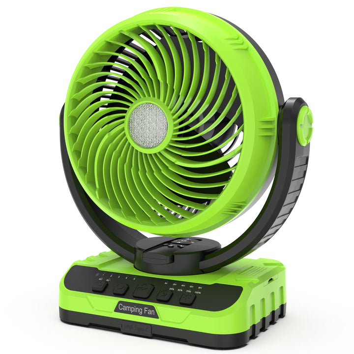 Men's Versatile Portable Camping Fan Bowlift
